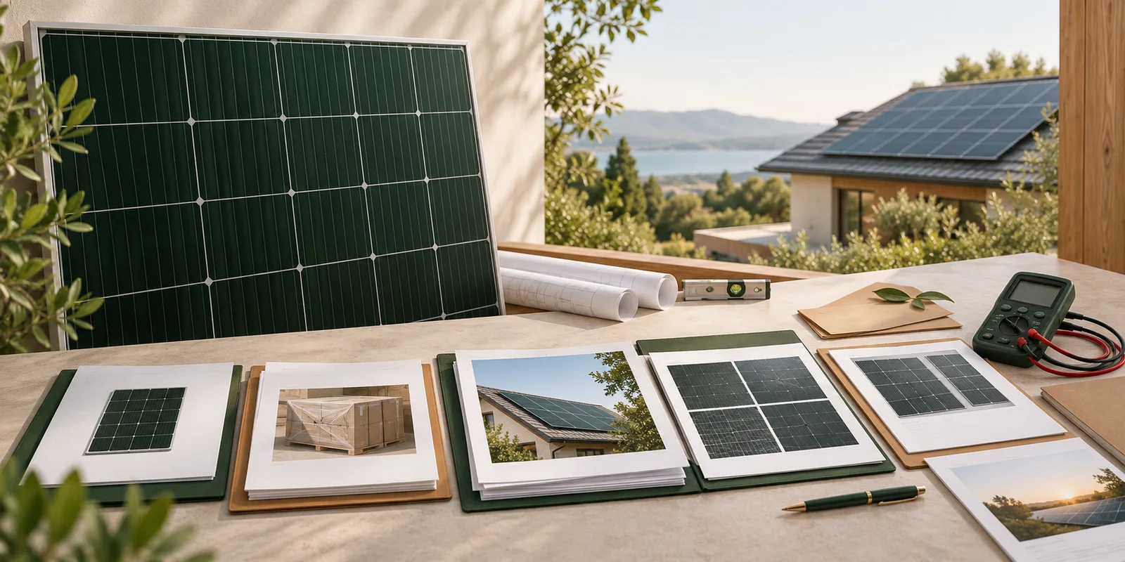 Concept illustration for What evidence should be prepared for a photovoltaic module warranty claim?